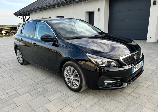 Peugeot 308 cena 45990 przebieg: 141000, rok produkcji 2017 z Turek małe 466
